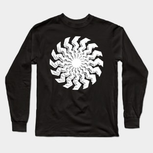 3D Optical Illusion Long Sleeve T-Shirt